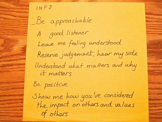 INFJ: To communicate with me - Dunning Personality Type Experts Dunning ...